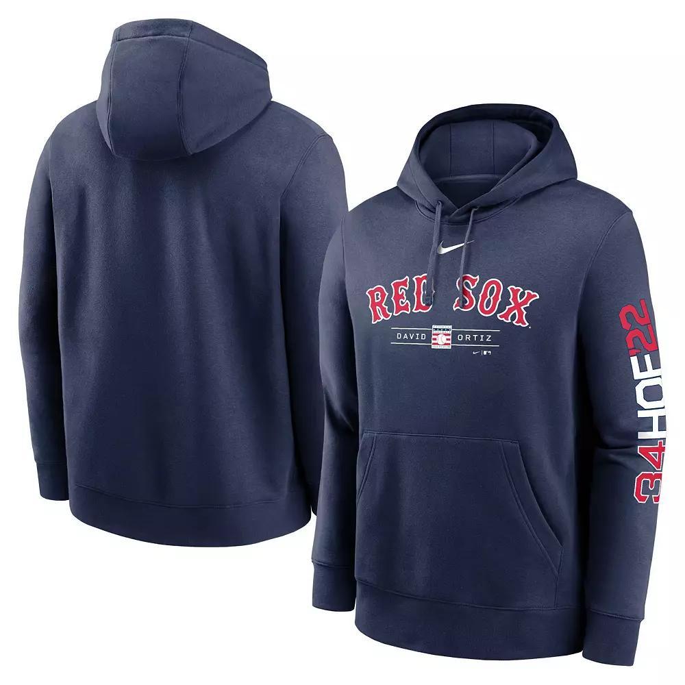 Men's Nike College Navy Seattle Seahawks City Code Club Fleece Pullover Hoodie, Size: 3XL, Blue Product Image