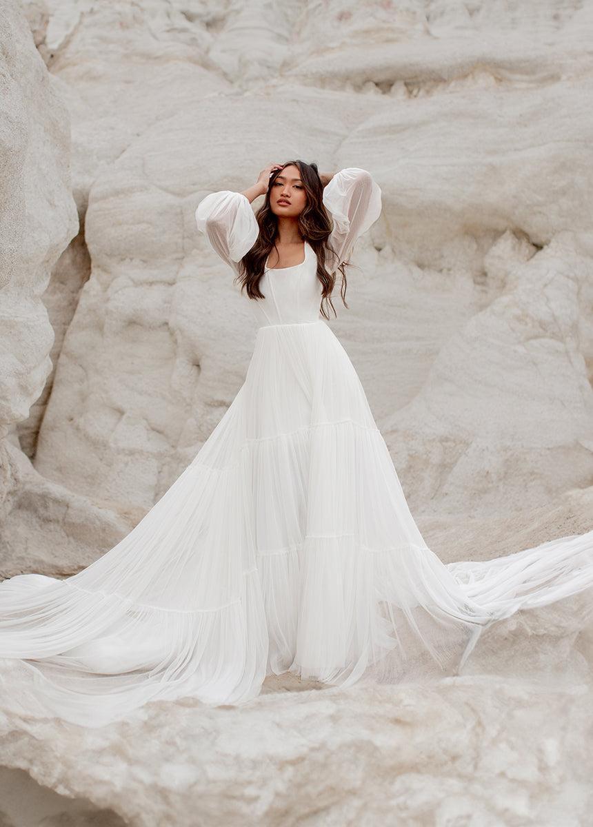Natalya Bridal Gown in Lily Female Product Image