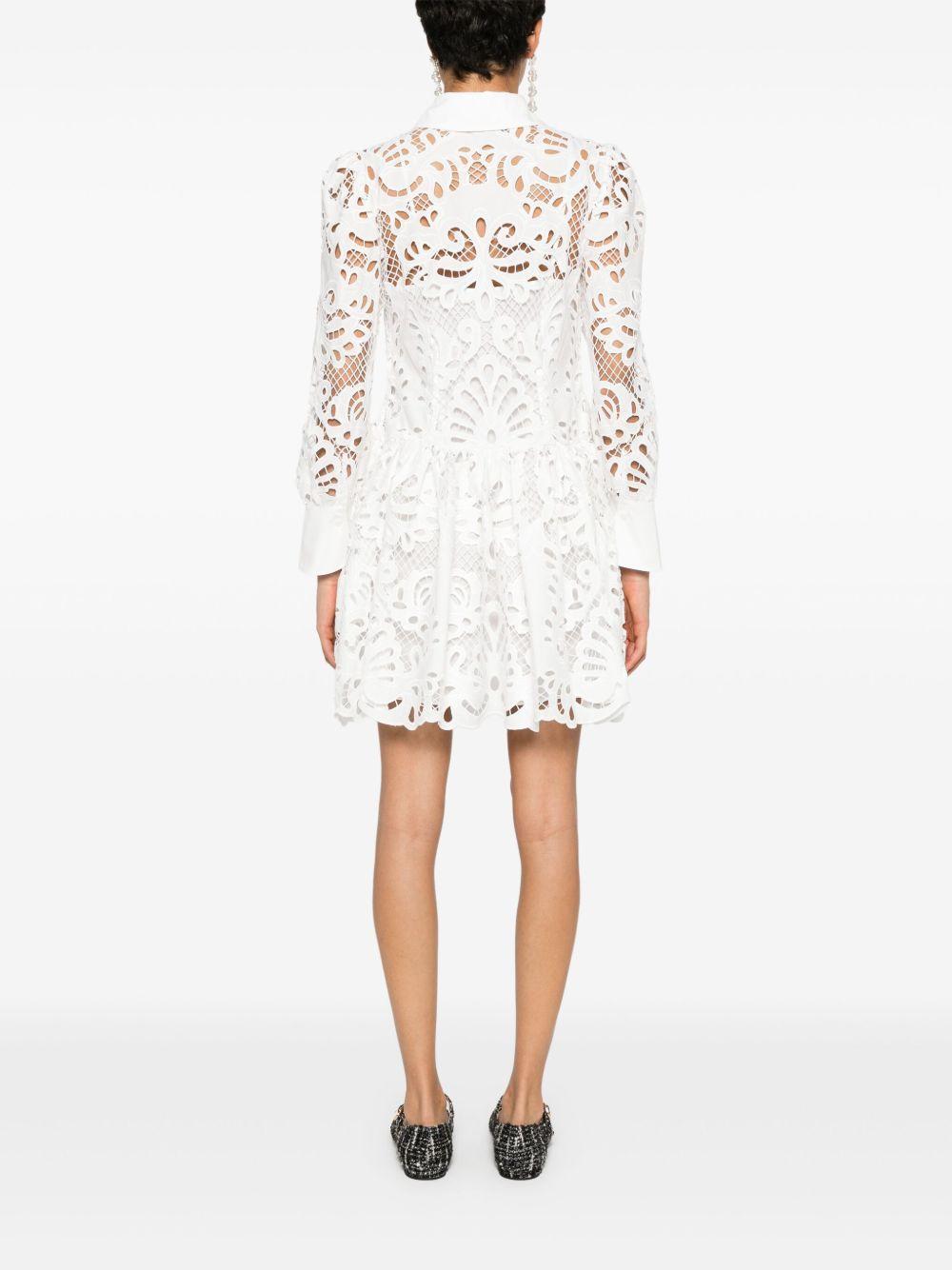 guipure-lace mini dress Product Image