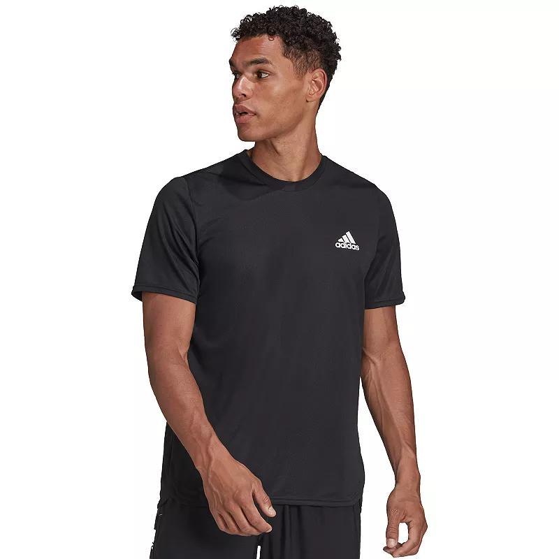 adidas AEROREADY Designed for Movement Tee Grey Five XL Mens Product Image