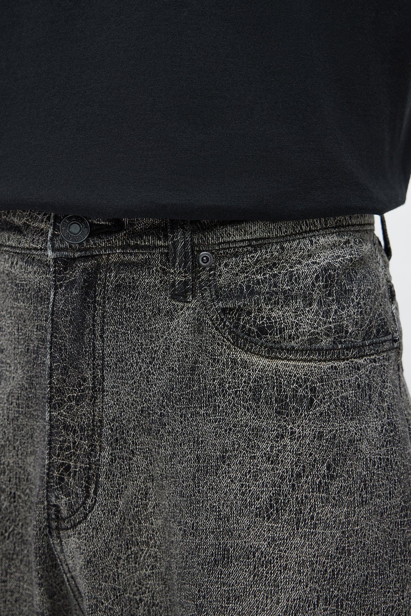 Crack The Code Baggy Jeans - Grey Product Image