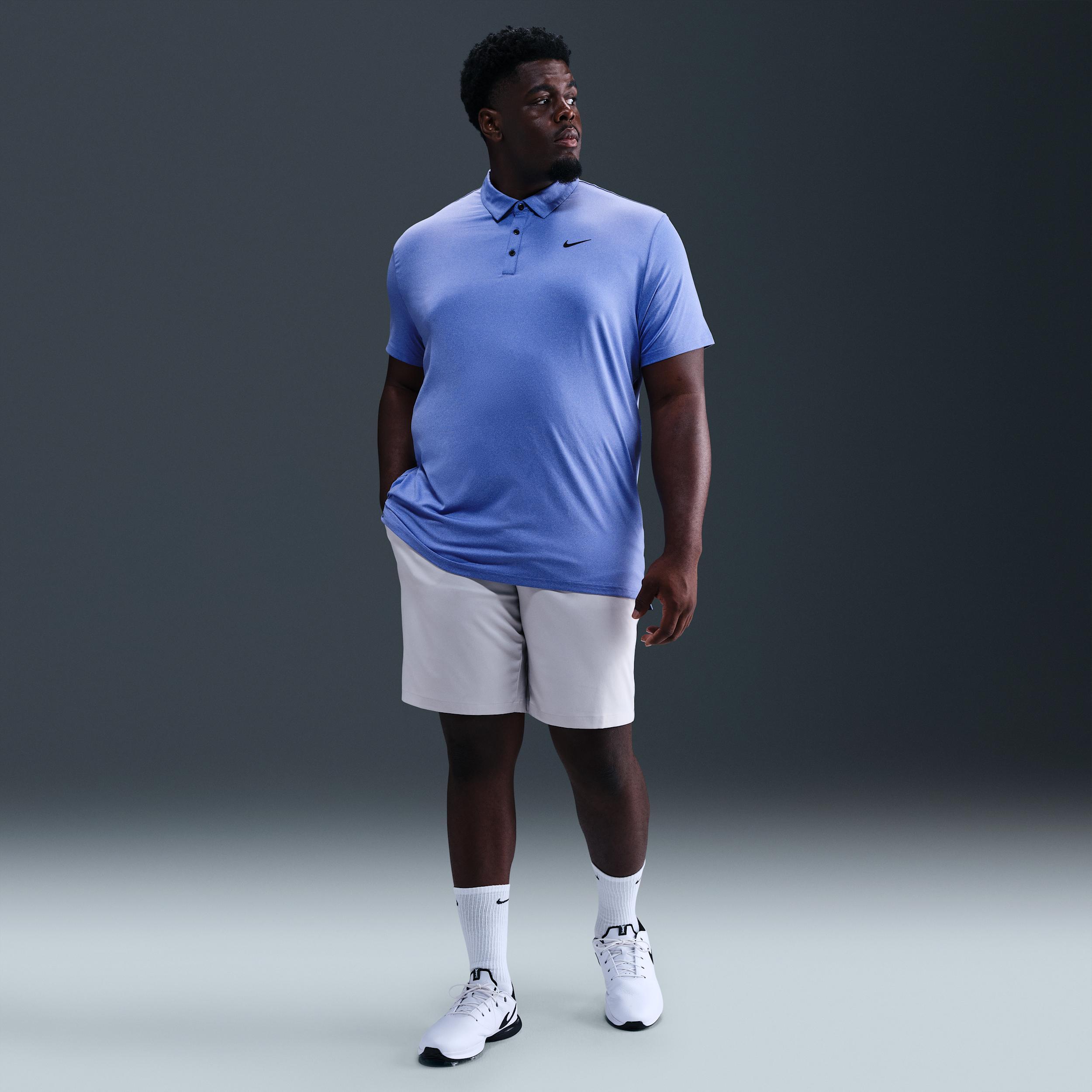 Nike Men's Tour Dri-FIT Heathered Golf Polo Product Image