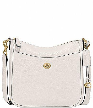 Womens Chaise Leather Crossbody Bag Product Image