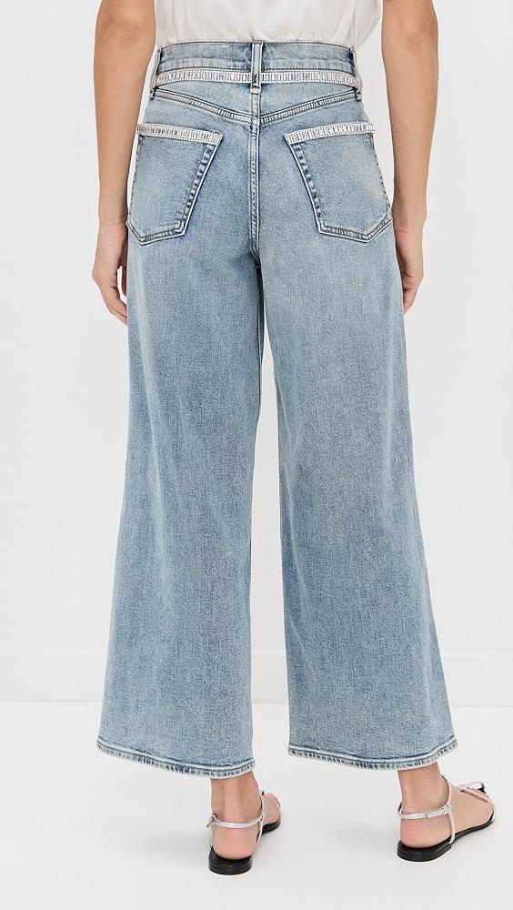 rag & bone Andi High Rise Ankle Wide Leg Jeans | Shopbop Product Image