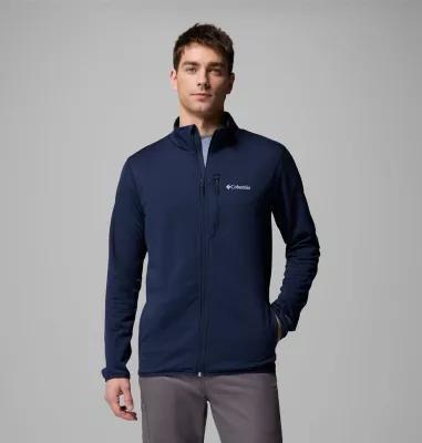 Columbia Men's Essential Hike Grid Fleece Full Zip Jacket- Product Image