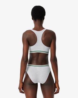 Padded Stretch Cotton Bralette Product Image