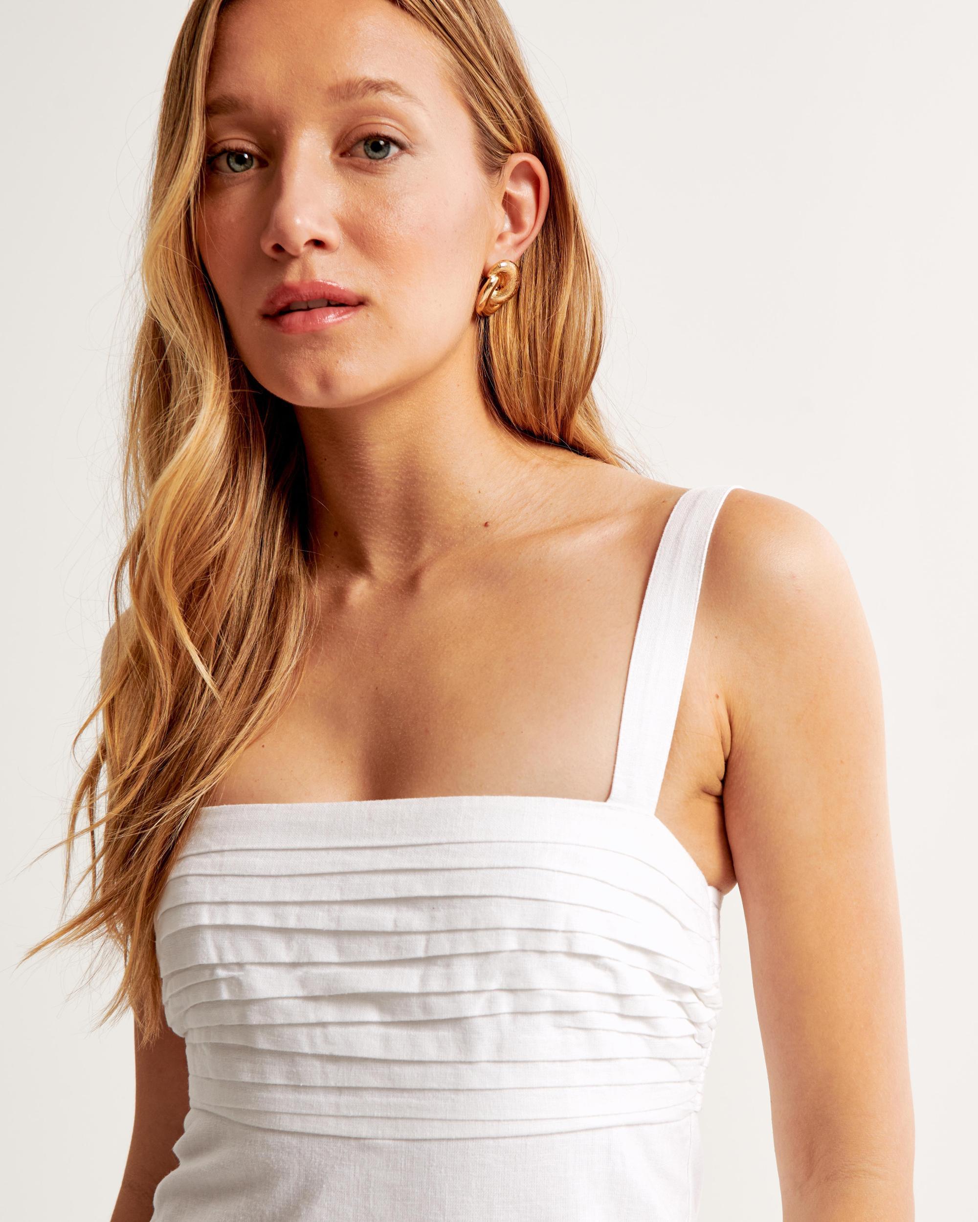 The A&F Emerson Linen-Blend Skort Product Image