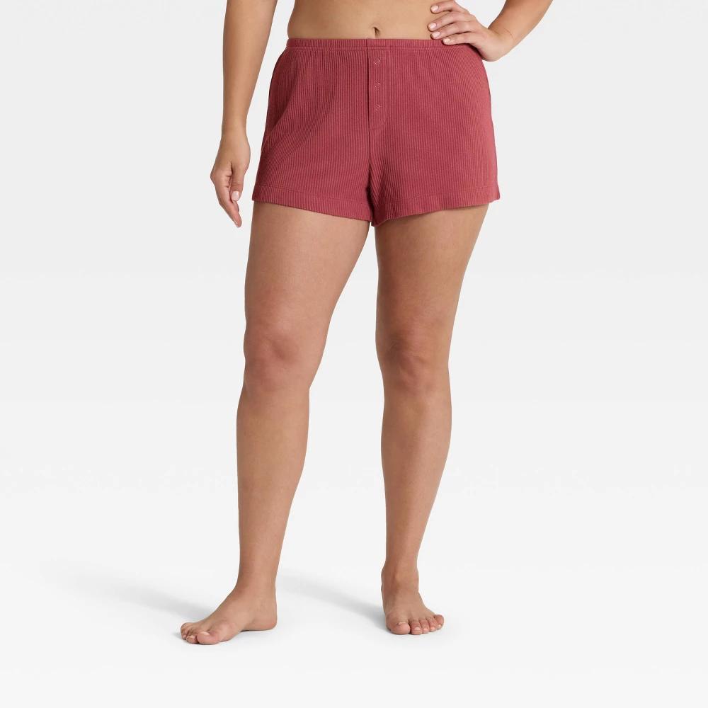Women's Cozy Ribbed Shorts - Auden™ Product Image