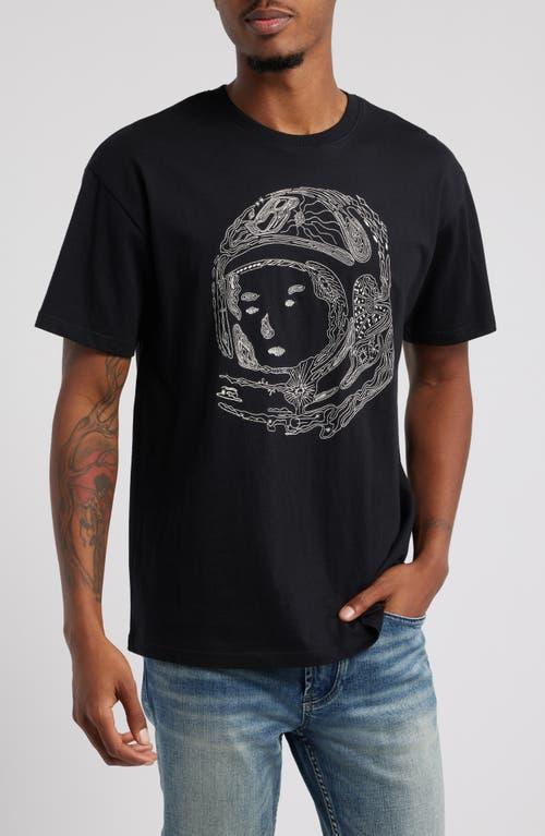 Mens Embroidered Helmet T-Shirt Product Image
