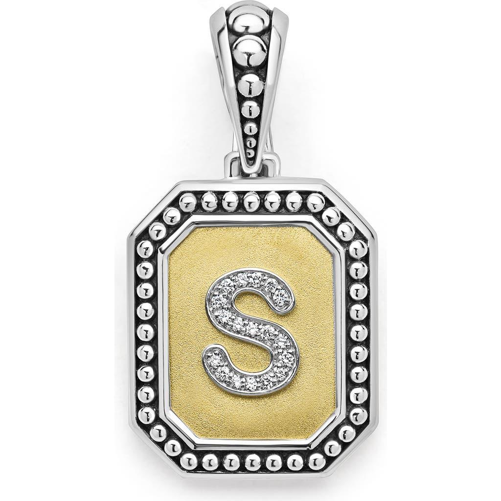 LAGOS Signature Caviar Initial Enhancer In Two-tone S Product Image