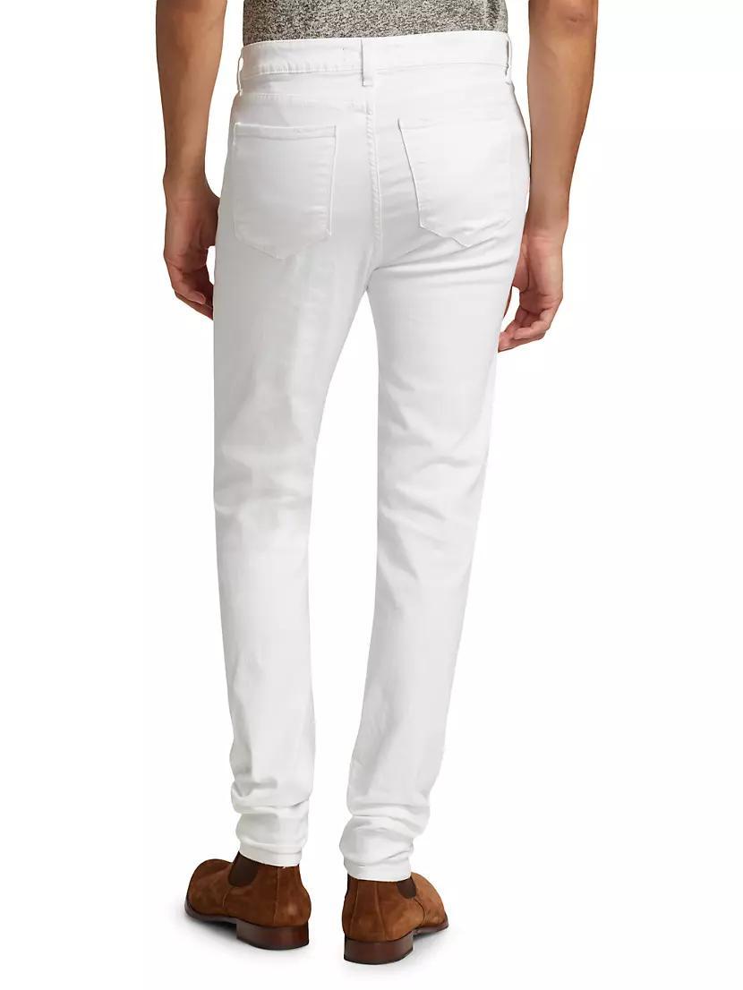 Greyson Stretch Distressed Skinny Jeans Product Image