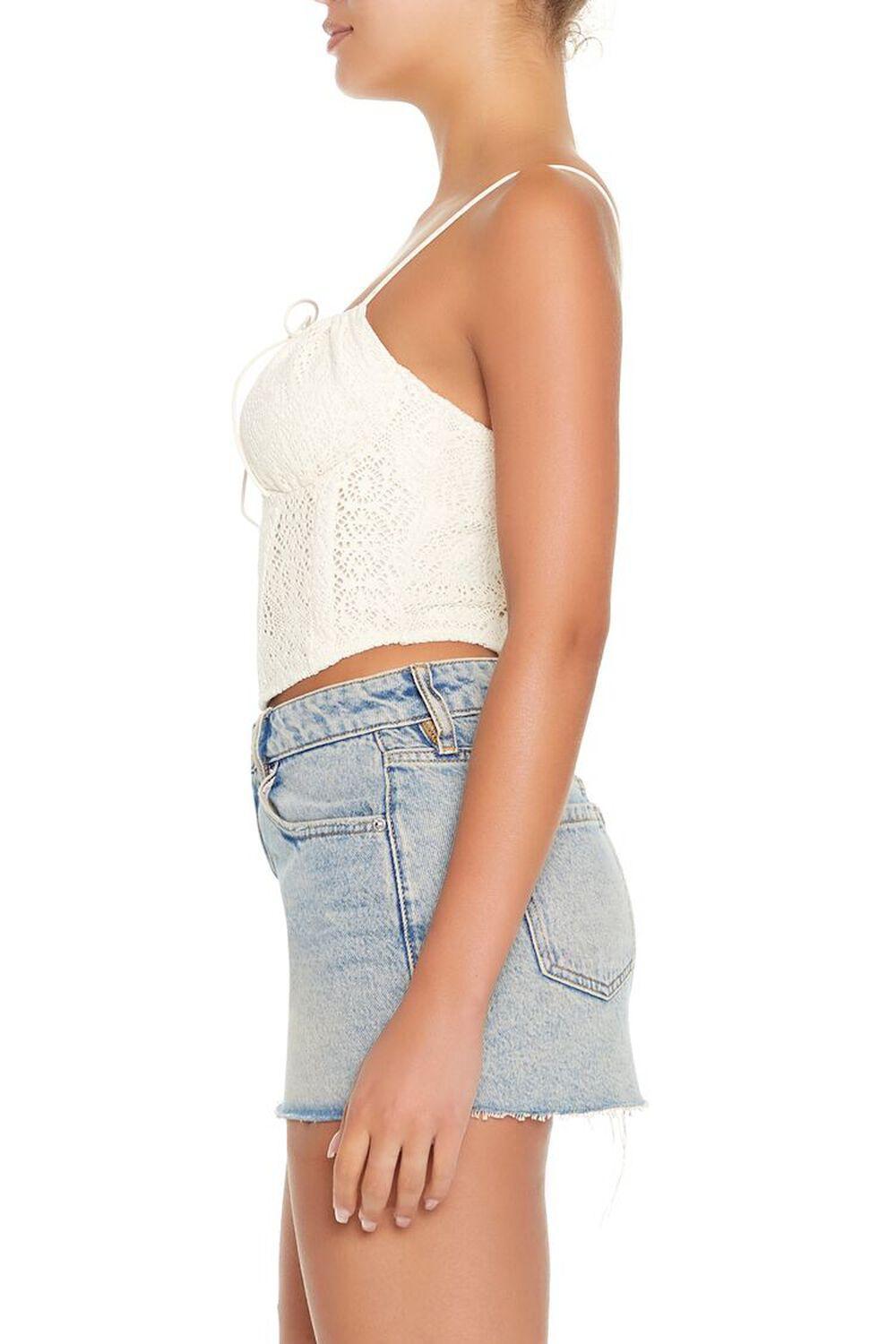 Crochet Bustier Cropped Cami | Forever 21 Product Image