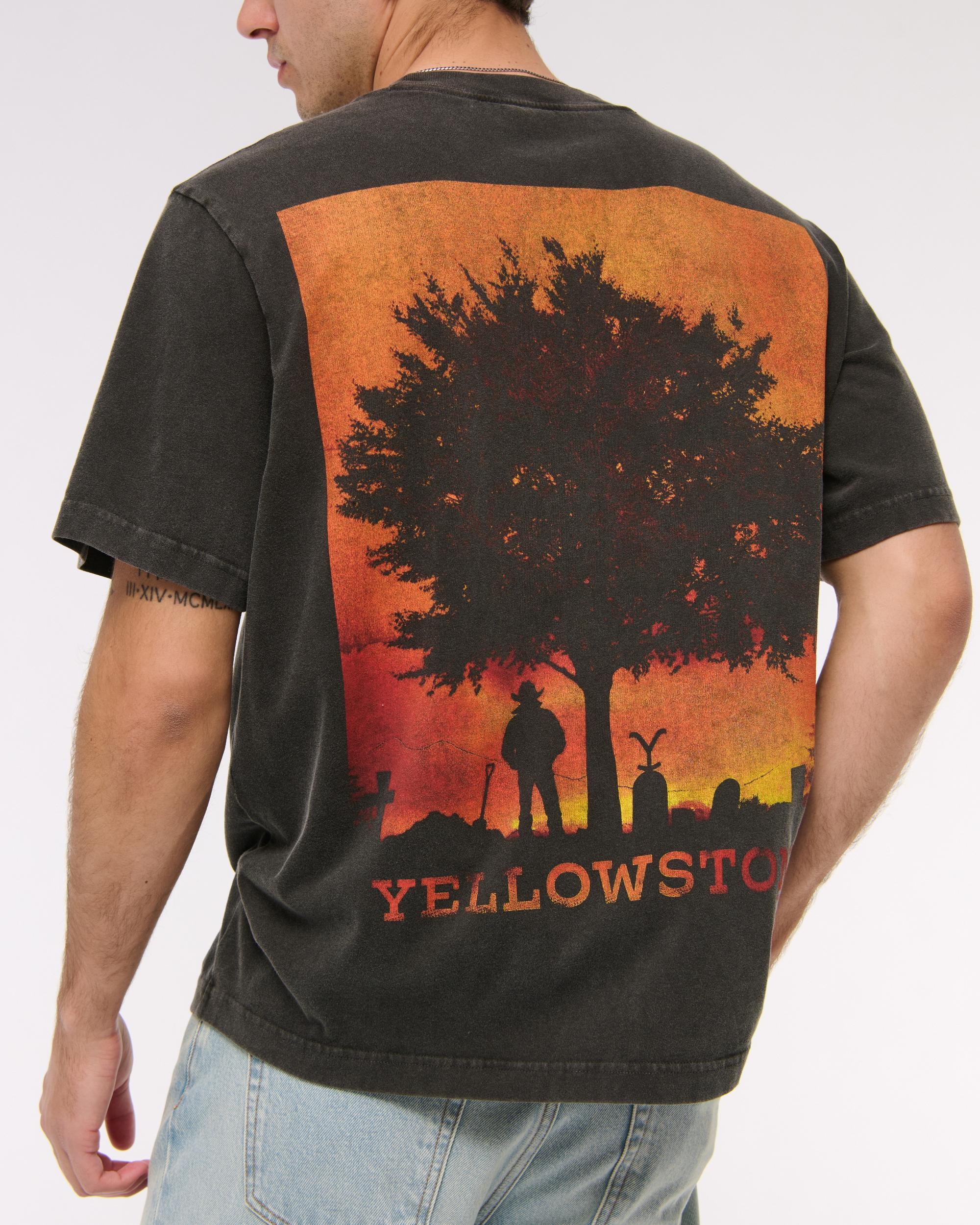 Yellowstone Vintage-Inspired Graphic Tee Product Image