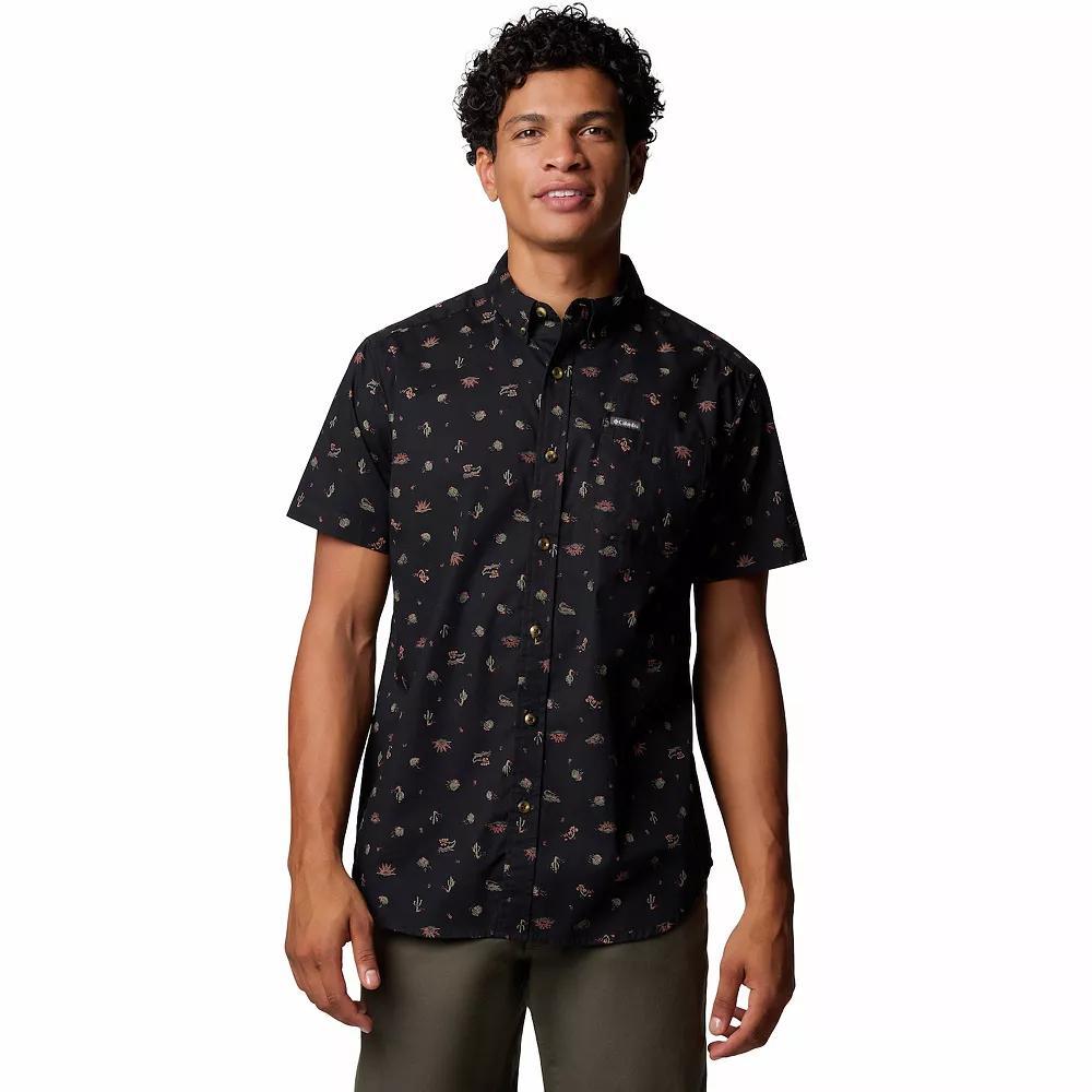 Columbia Men's Rapid Rivers Printed Short Sleeve Shirt Tall- Product Image
