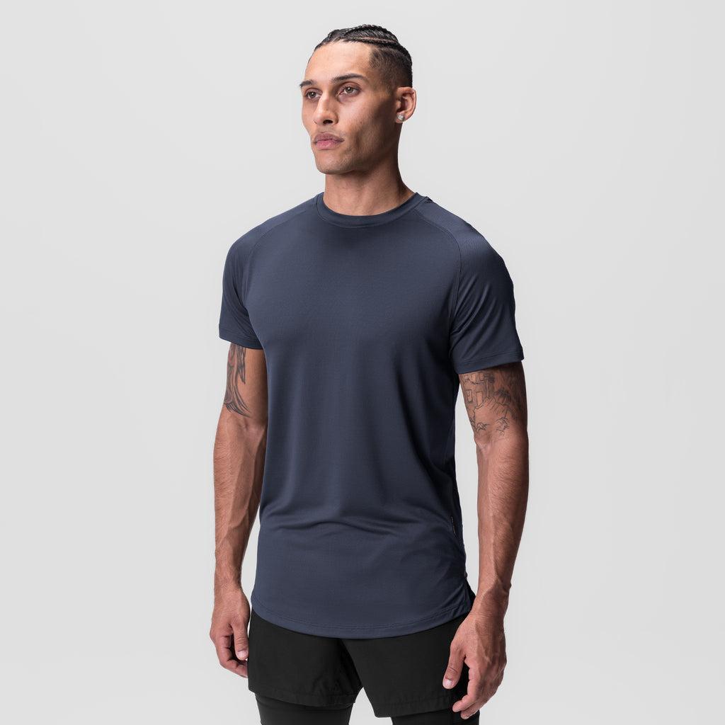 0660. AeroSilver® Established Tee - Navy Product Image