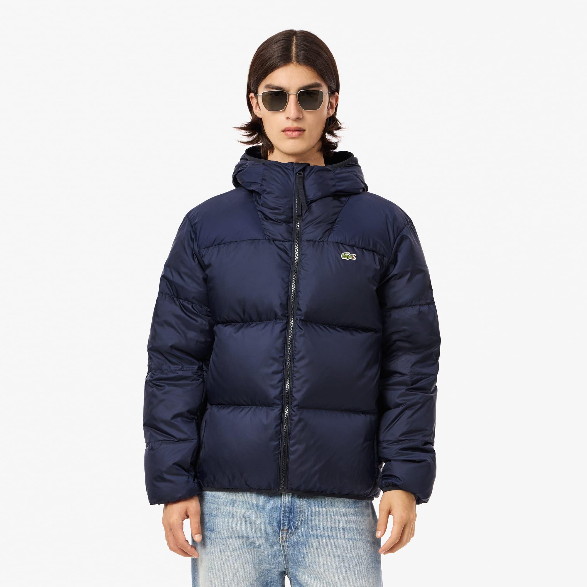 Men's Water-Repellent Hooded Puffer Jacket Product Image