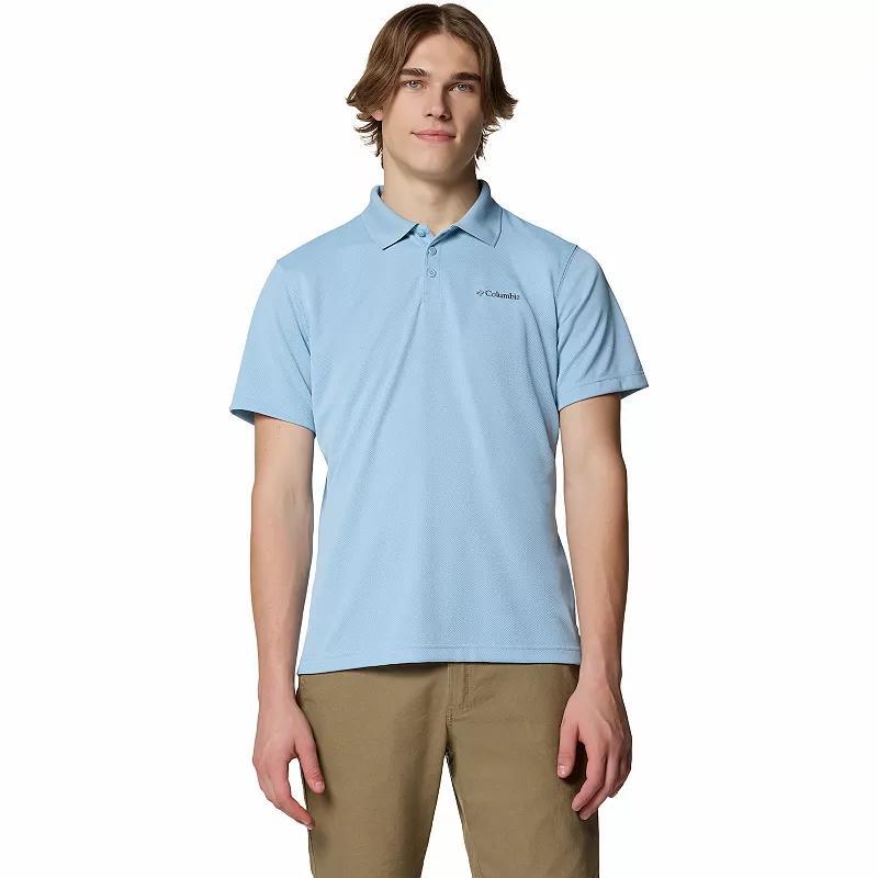 Men's Columbia Utilizer Polo, Size: XL, Ripple Blue Product Image