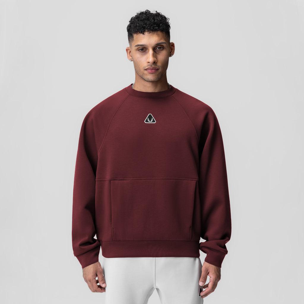 1020. Dri-Core™ Oversized Crewneck - Crimson Product Image
