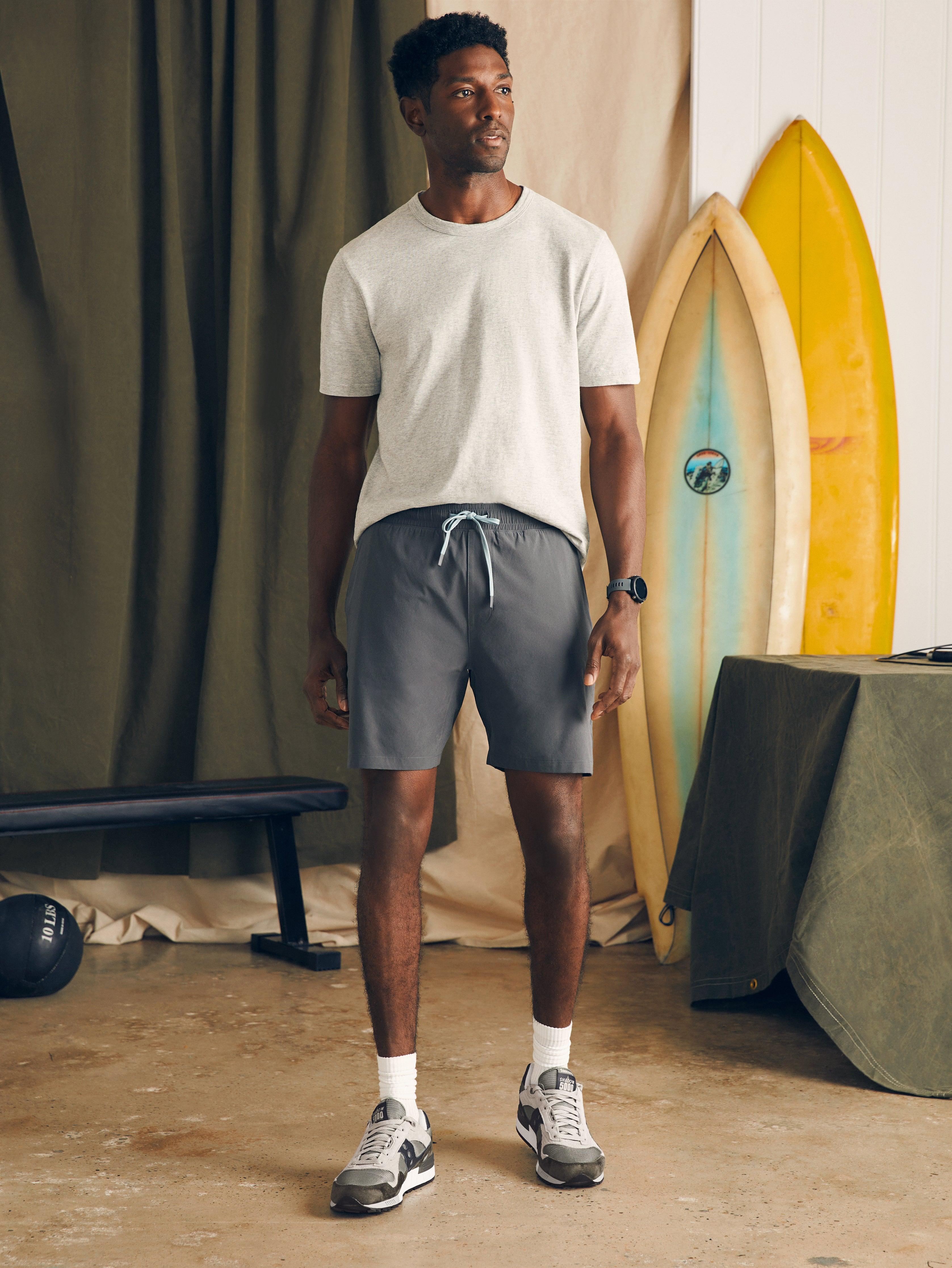 Shorelite Active Swim Short (7" Inseam) - Cowry Grey Male Product Image