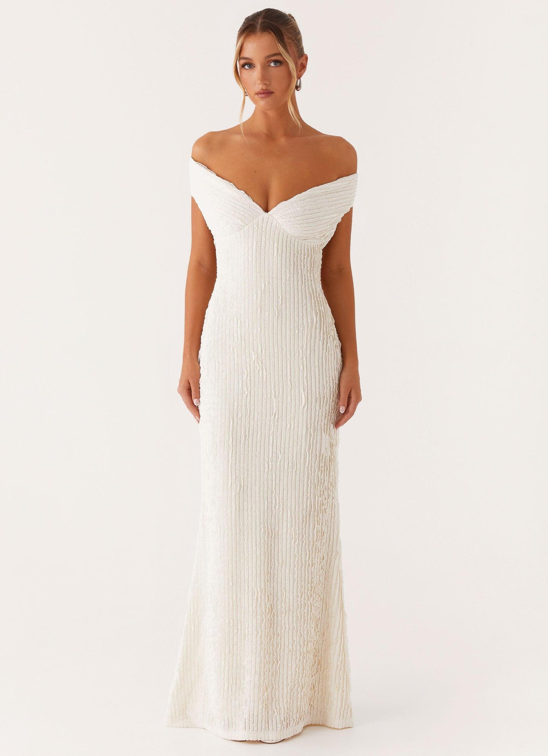 Chantelle Maxi Dress - Ivory Product Image
