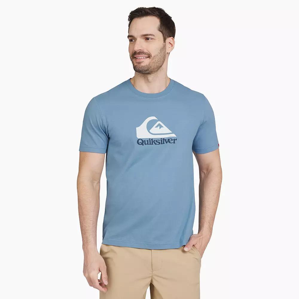 Men's Quiksilver Short Sleeve Graphic Tee, Size: XXL, Blue Shadow Product Image
