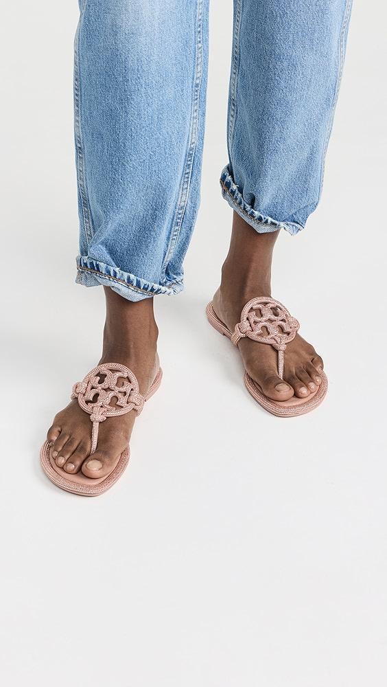 Tory Burch Miller Knotted Pave Sandals | Shopbop Product Image