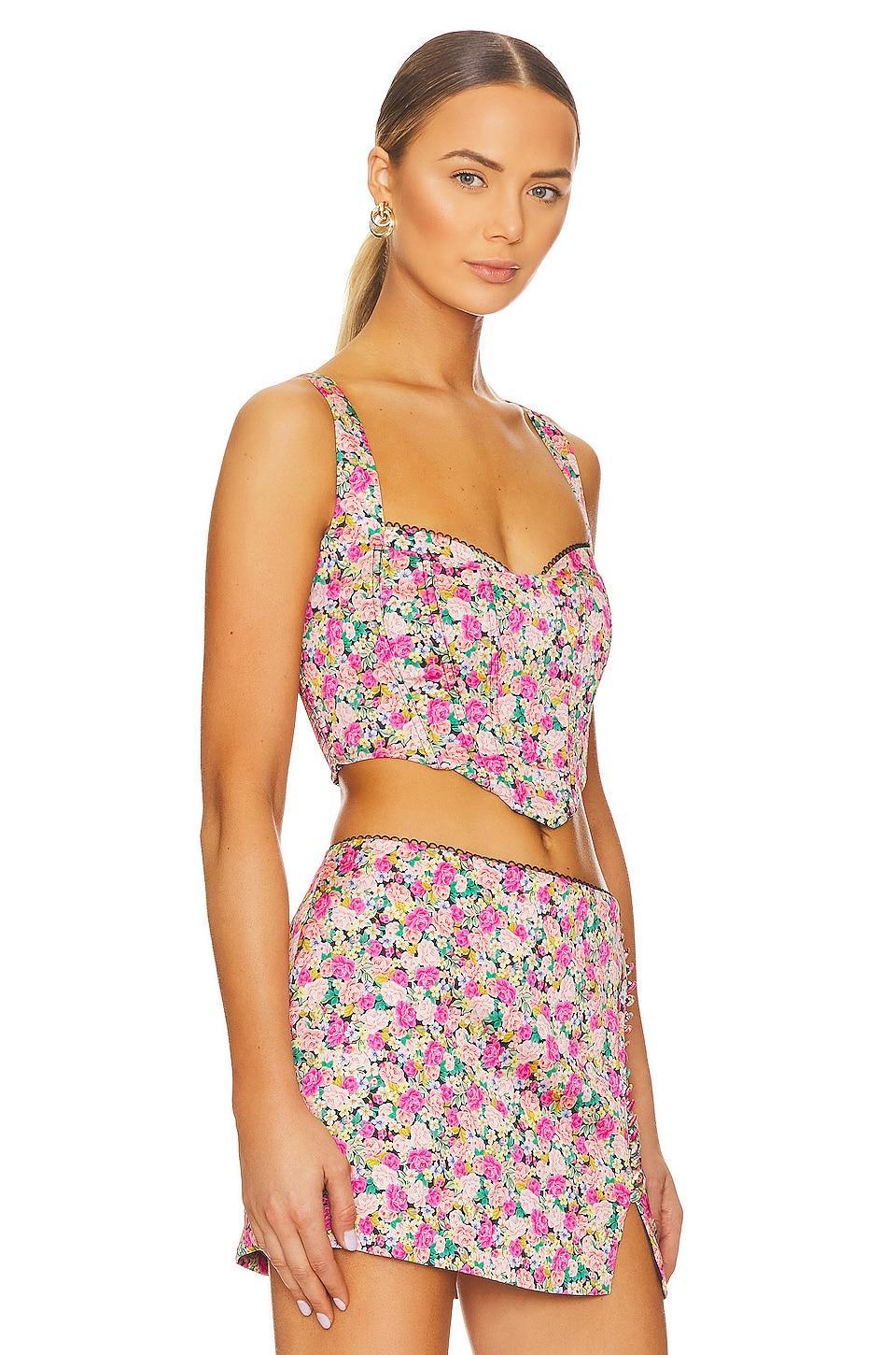 Gladiola Crop Top For Love & Lemons Product Image