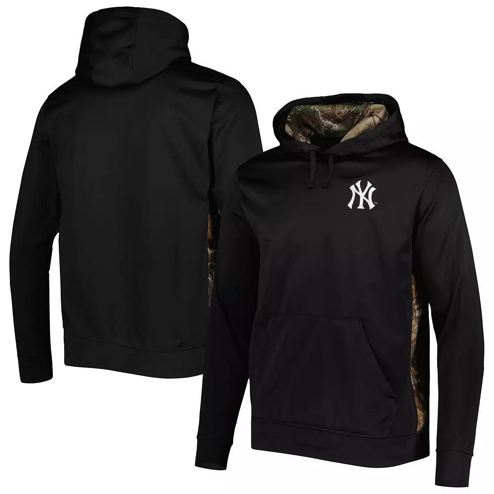Men's Dunbrooke Black/Camo New York Yankees Ranger Pullover Hoodie, Size: XL Product Image