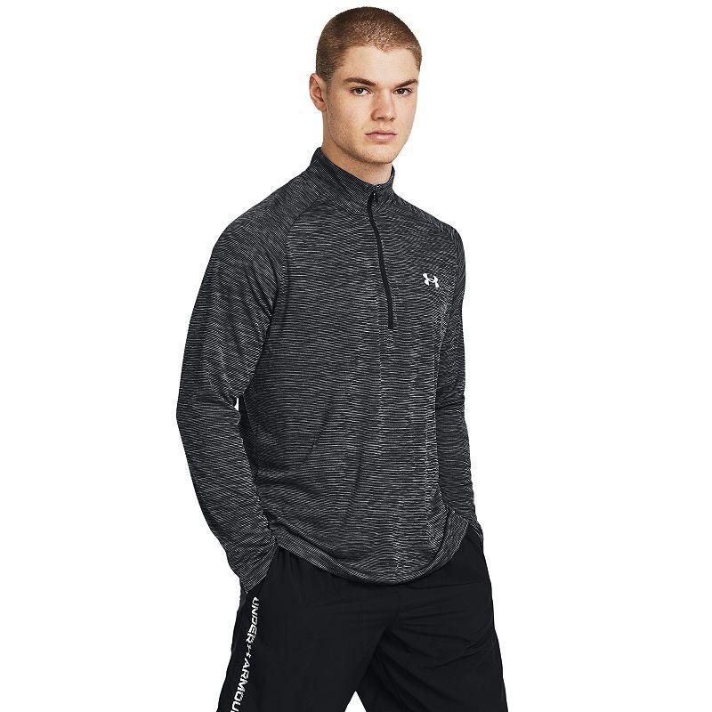 Mens Under Armour Tech Textured Zip Top Product Image