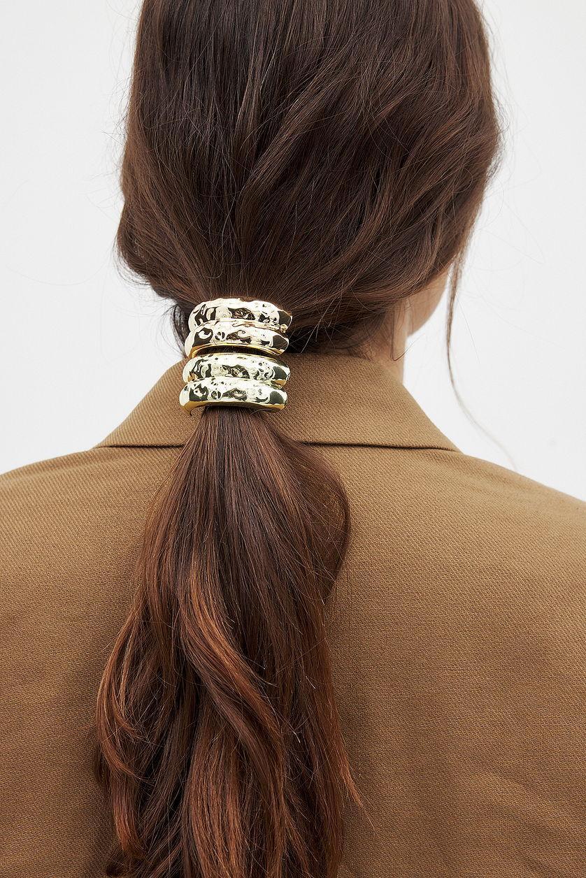 Hammered Detailed Hair Tie Product Image