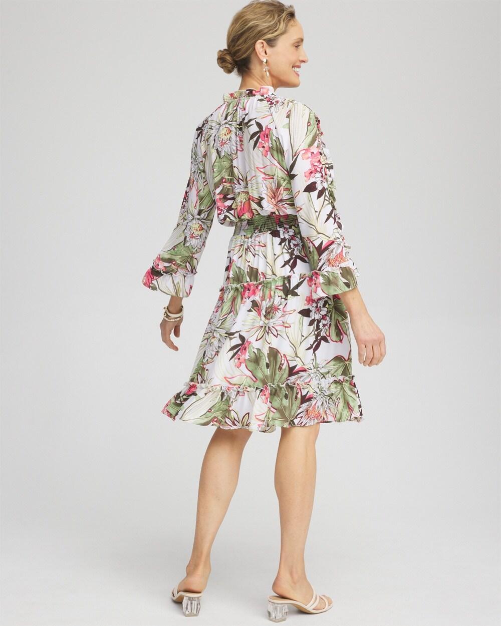 Ruffle Bell Sleeve Dress Product Image