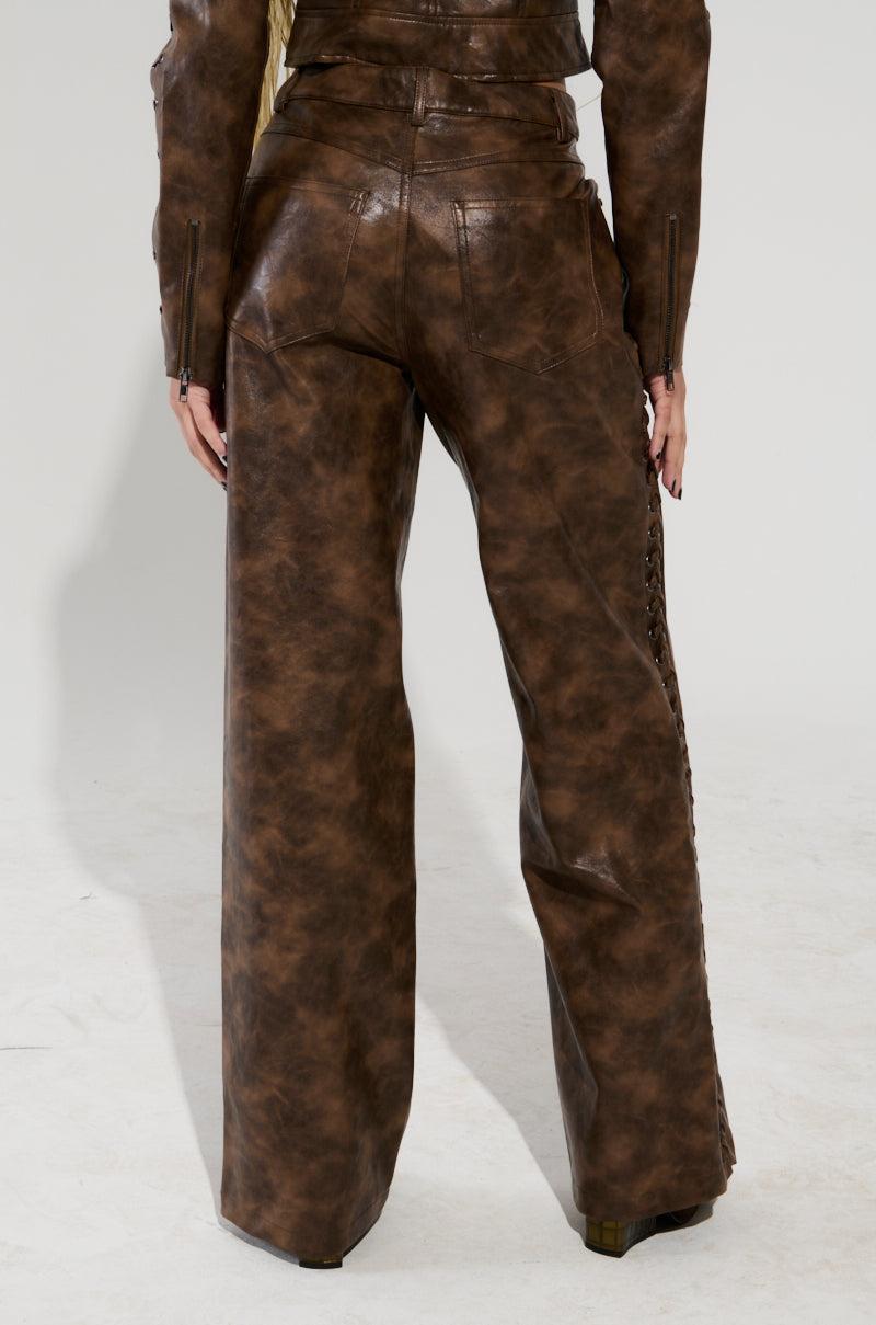 UP TO IT LACE UP TROUSERS Product Image