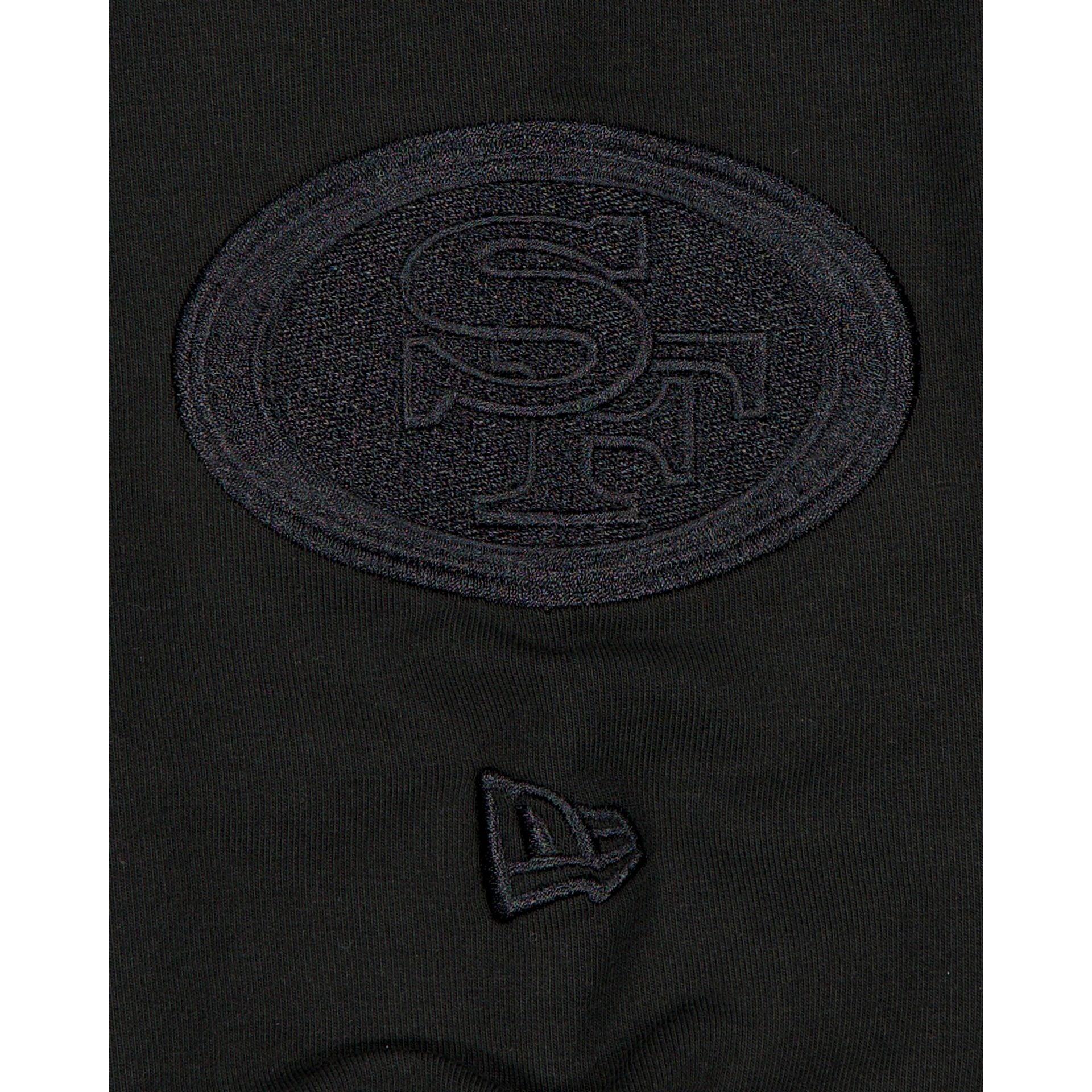 Chicago Cubs Black on Black Logo Select Hoodie Male Product Image