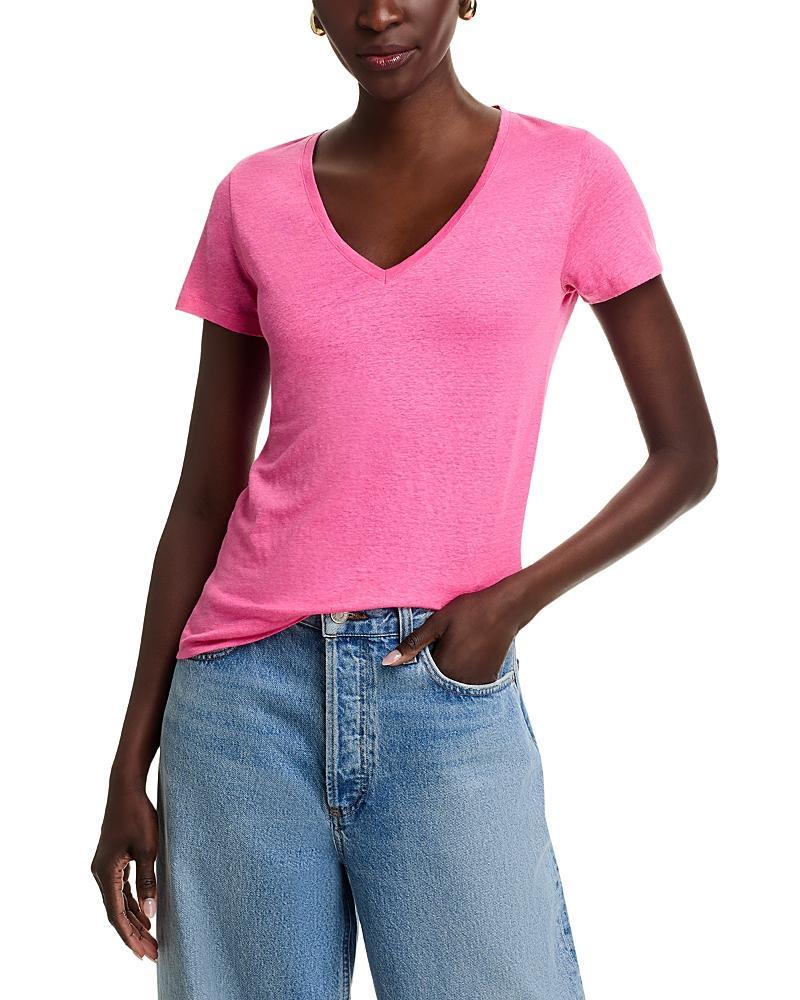 Majestic Filatures V Neck Tee Product Image