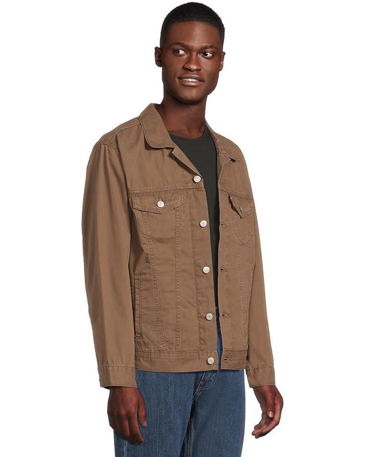 Premium Denim Trucker Jacket Product Image