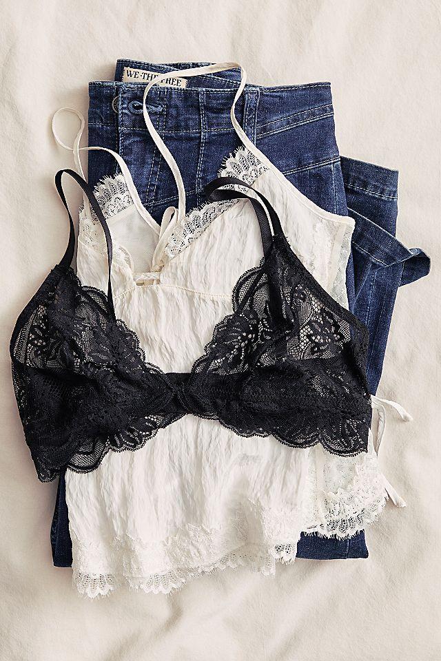 Last Dance Lace Triangle Bralette Product Image
