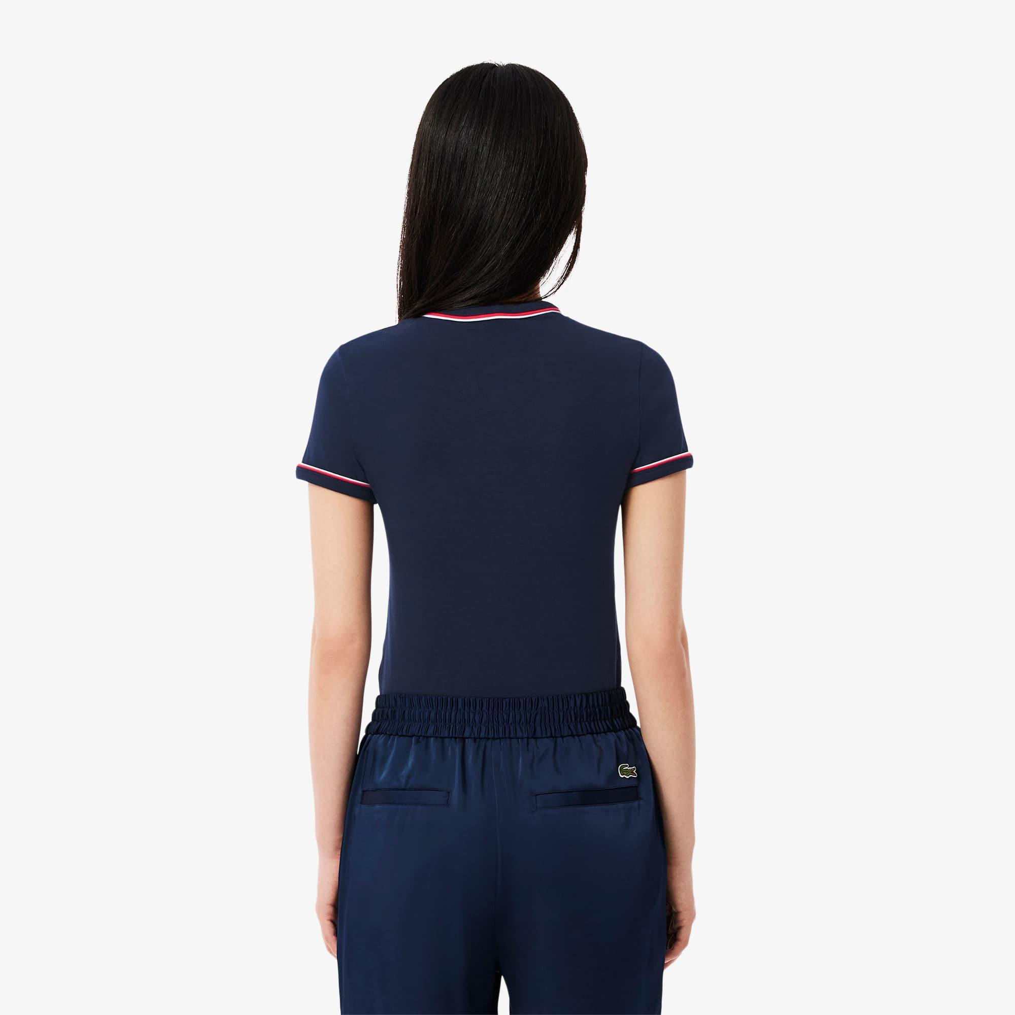 Women's Contrast Accent Jersey T-Shirt Product Image