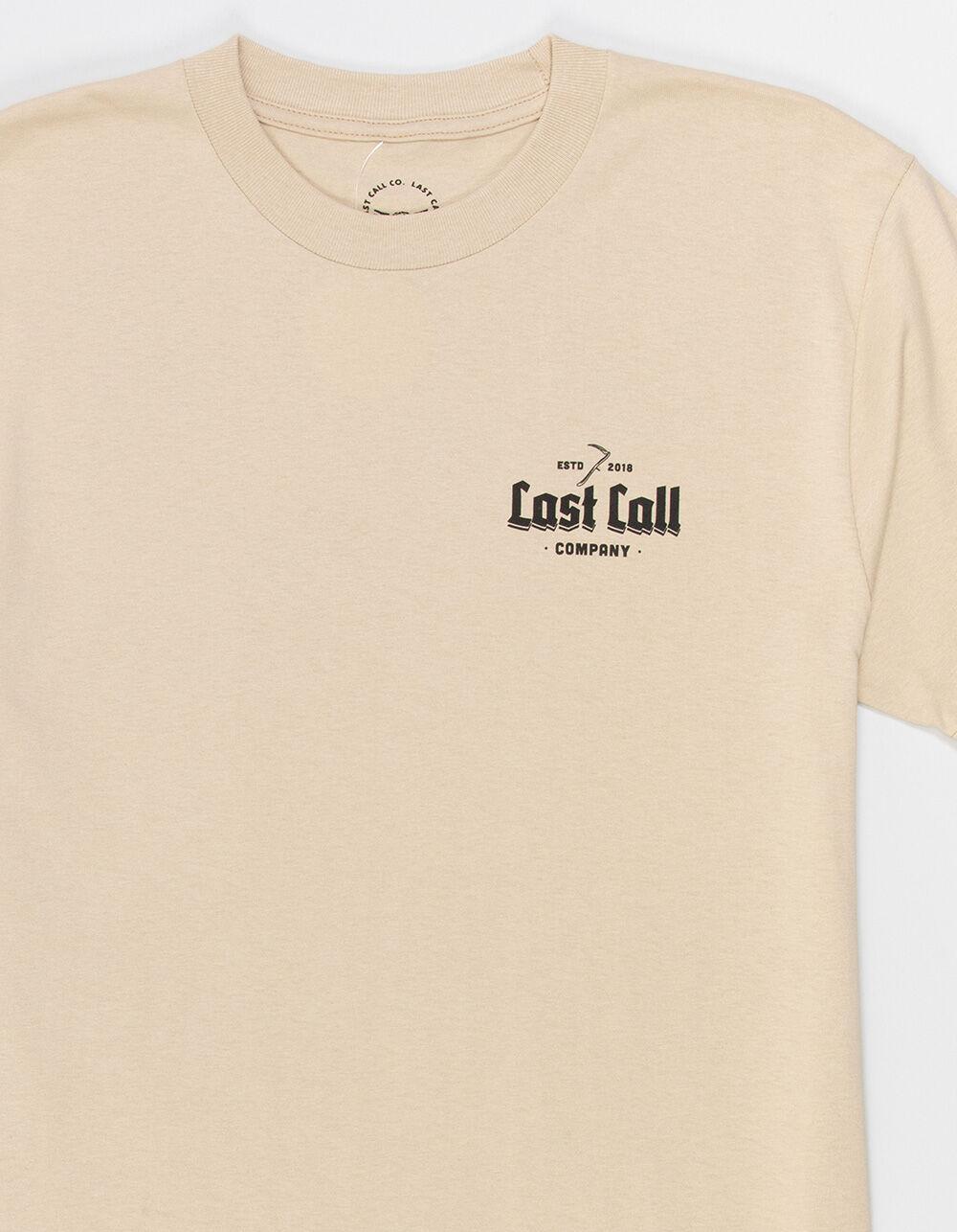 LAST CALL CO. Dark and Stormy Mens Tee - SAND Product Image