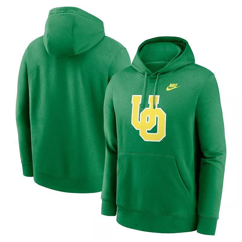 Men's Nike Black Georgia Bulldogs Legacy Logo Club Fleece Pullover Hoodie, Size: 2XL Product Image