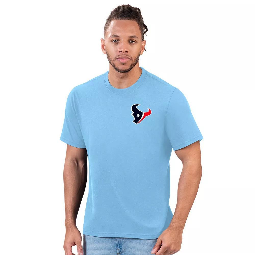 Men's Margaritaville Light Blue Seattle Seahawks Flip Flop T-Shirt, Size: Large Product Image
