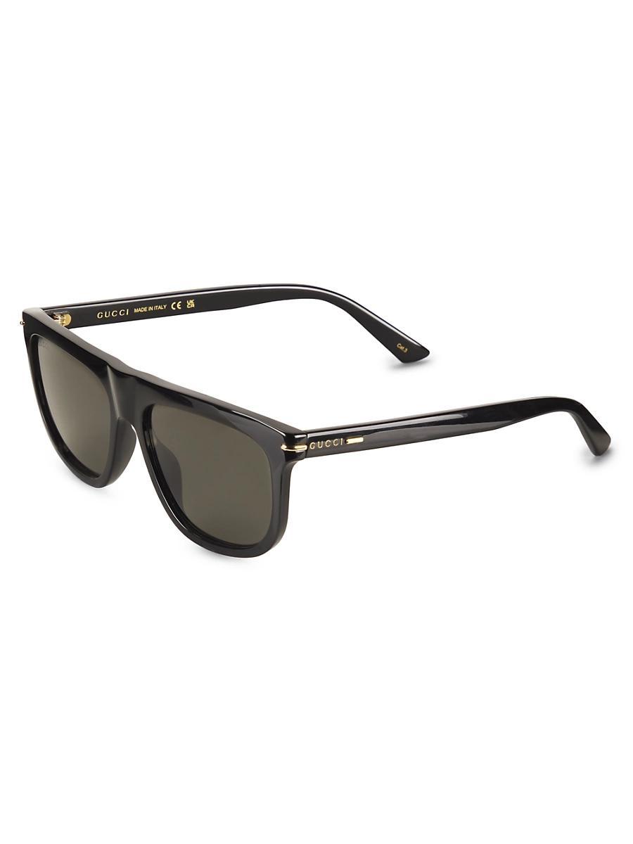 Mens GG1726SM Acetate Rectangle Sunglasses Product Image