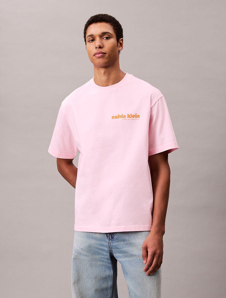 Round Logo Graphic Classic T-Shirt  Product Image
