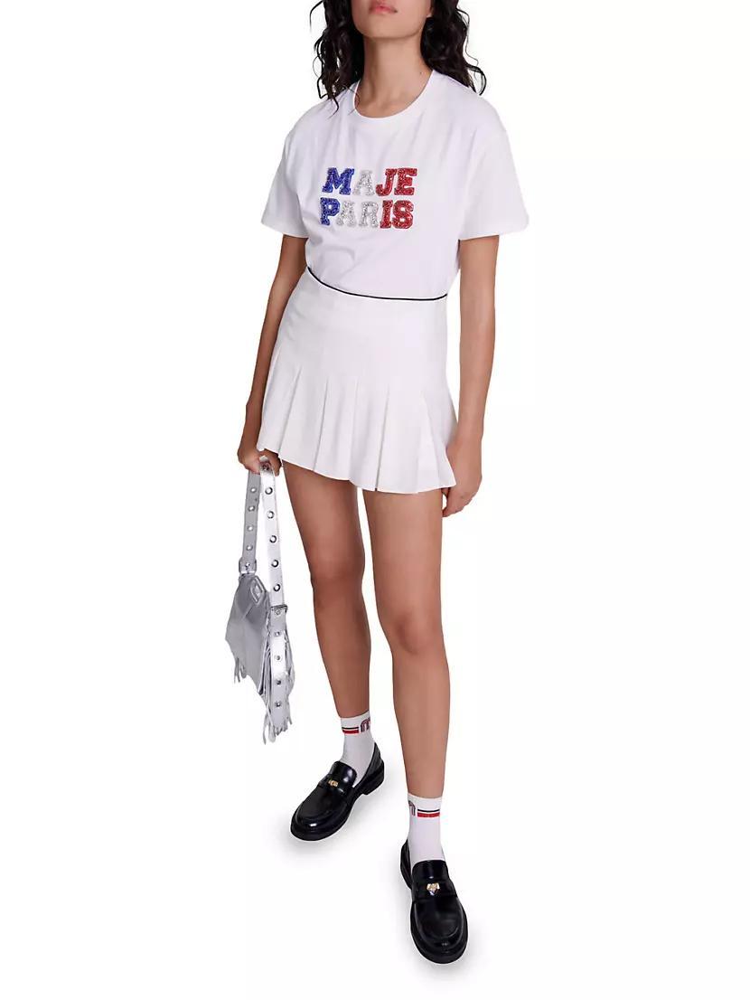 Short Pleated Skirt Product Image