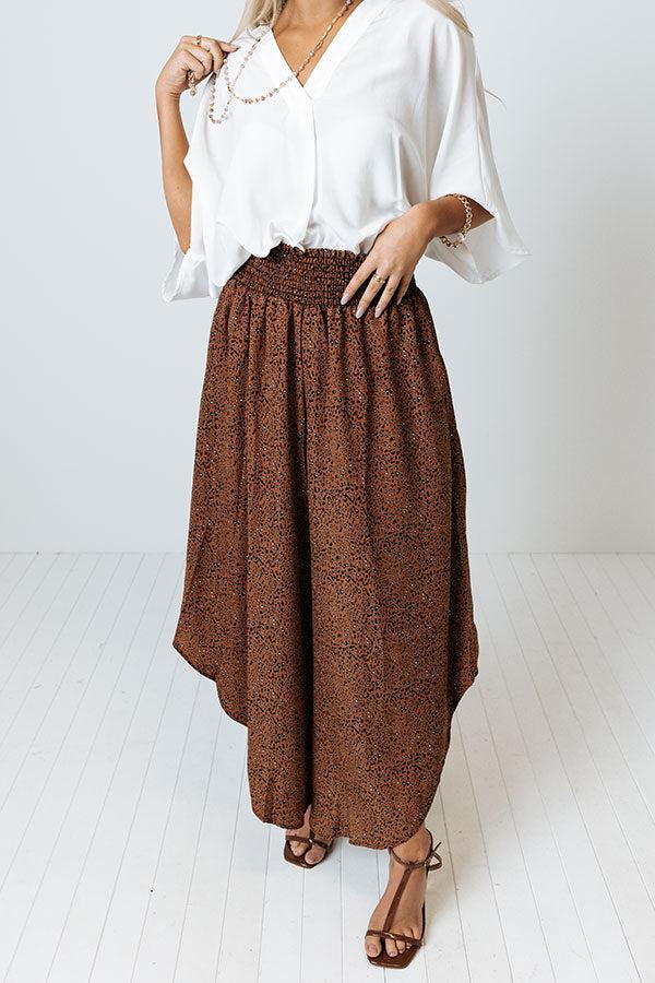 Good Dream Leopard Pants In Cinnamon Product Image