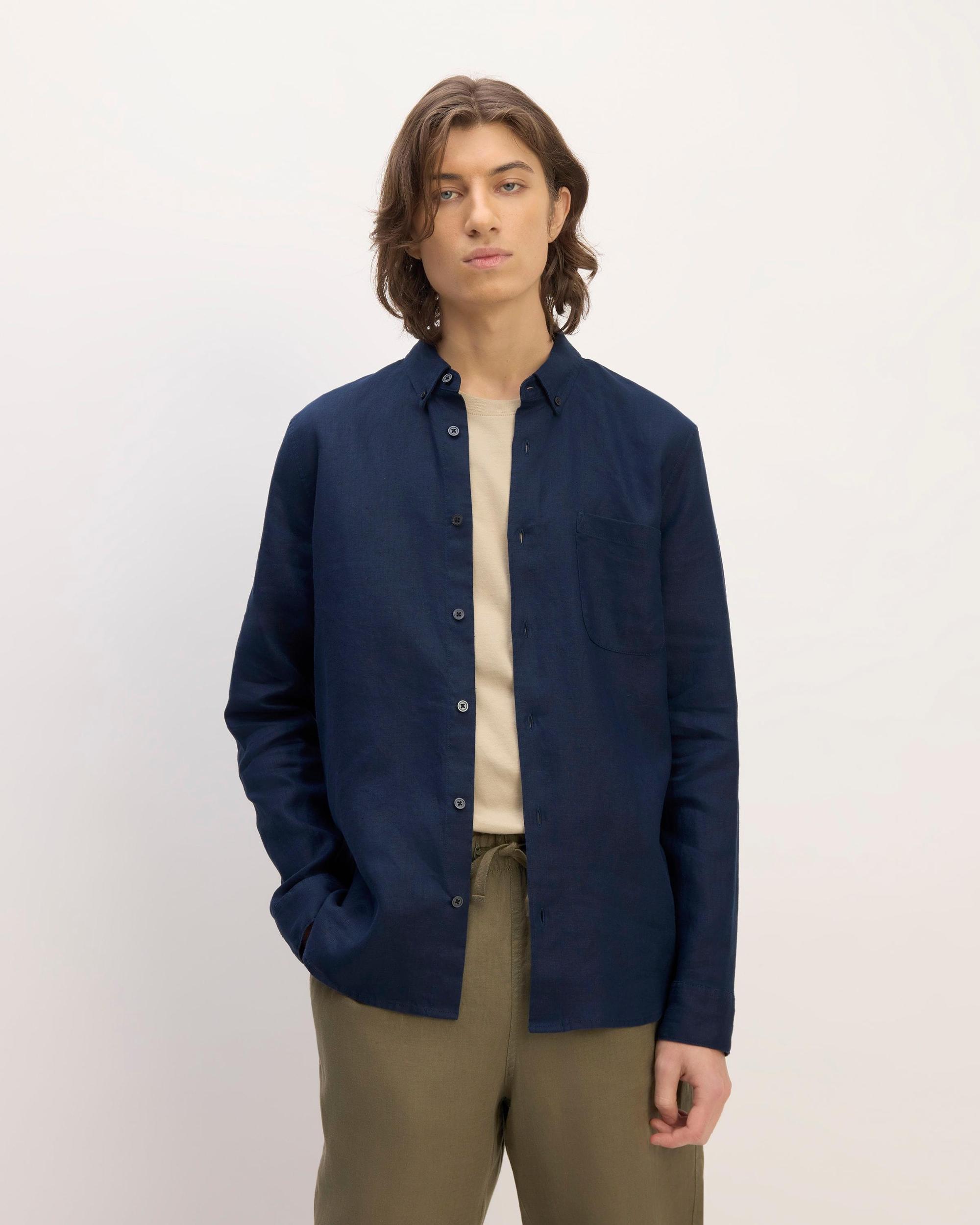 The Classic Shirt in Linen Product Image