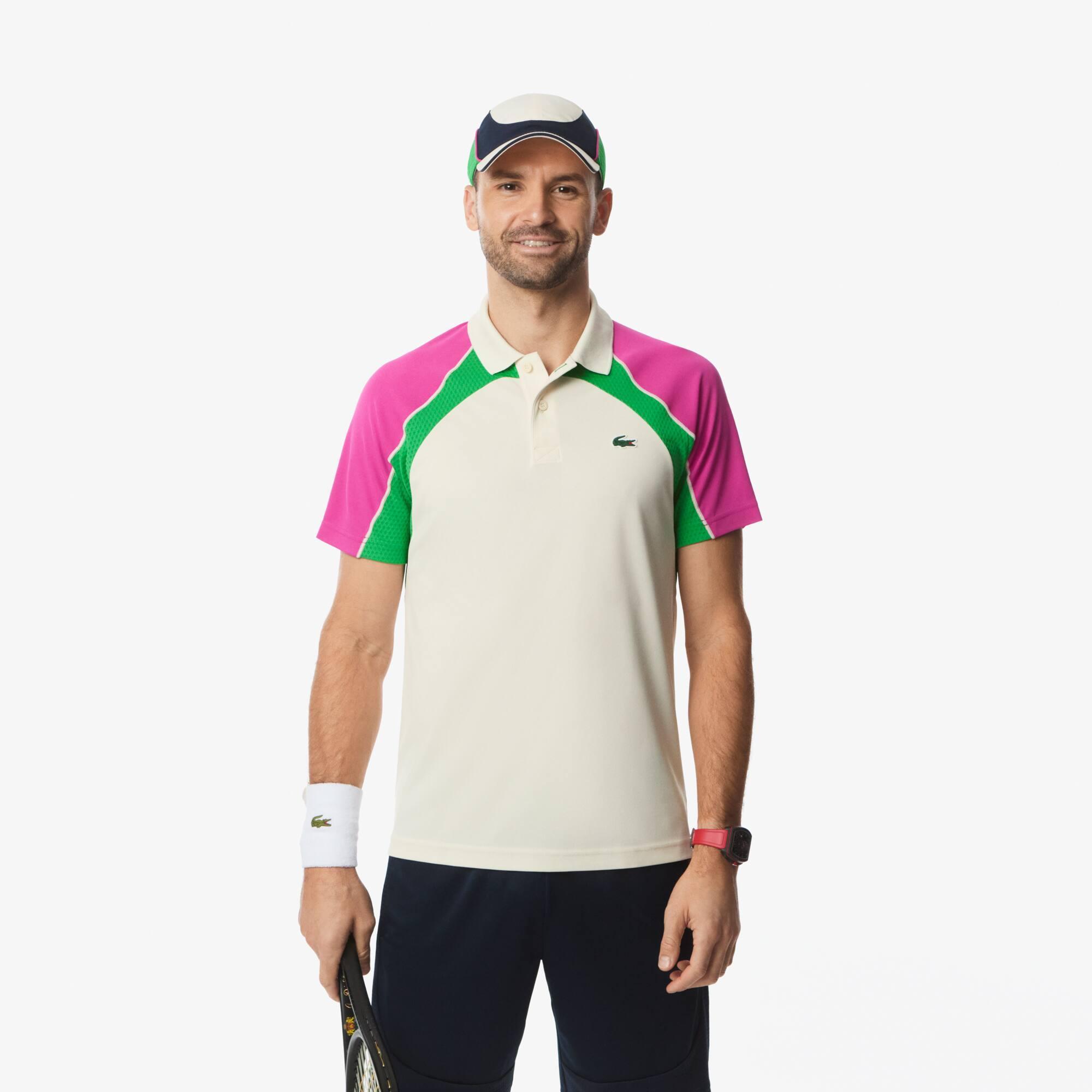 Ultra Dry Colour-Block Tennis Polo Shirt Product Image