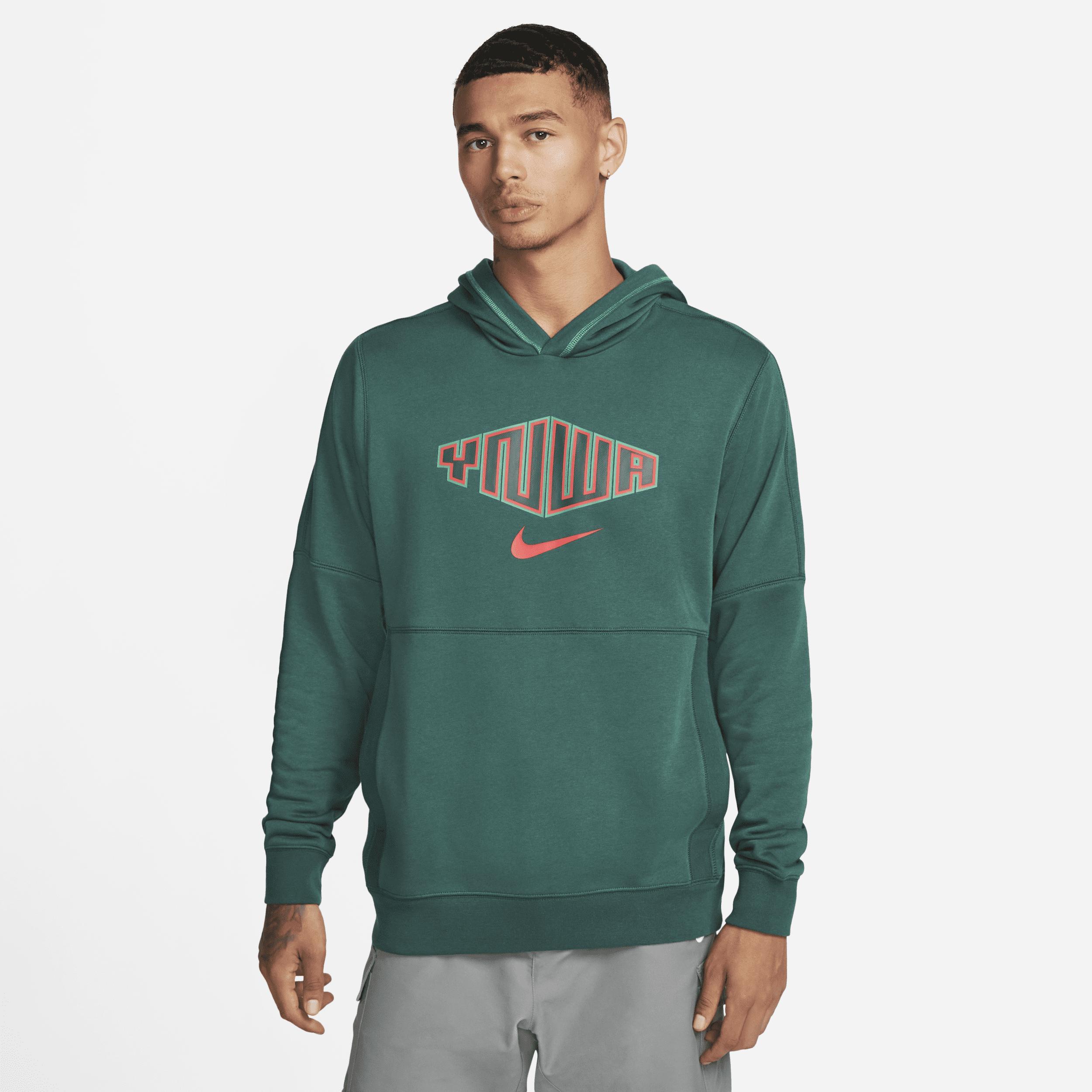 Mens Nike Teal Liverpool Travel Fleece Pullover Hoodie Product Image