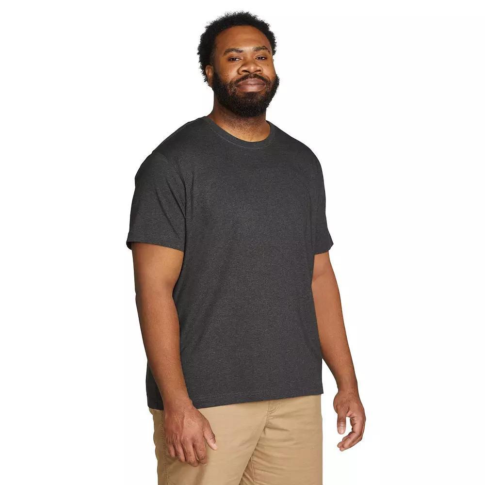 Big & Tall Eddie Bauer Short Sleeve Legend Wash T-Shirt, Men's, Size: 3XB, Dark Grey Heather Product Image