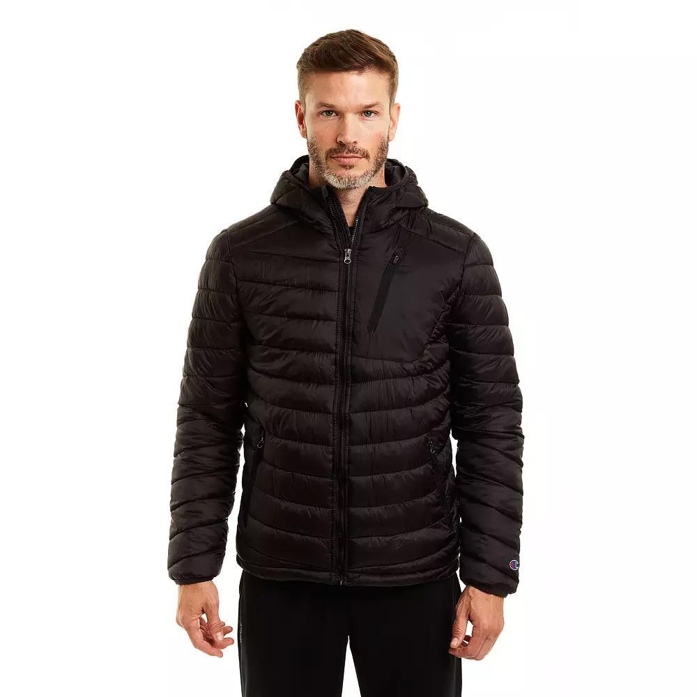 Big & Tall Excelled Insulated Puffer Jacket, Men's, Size: 3XL, Black Product Image