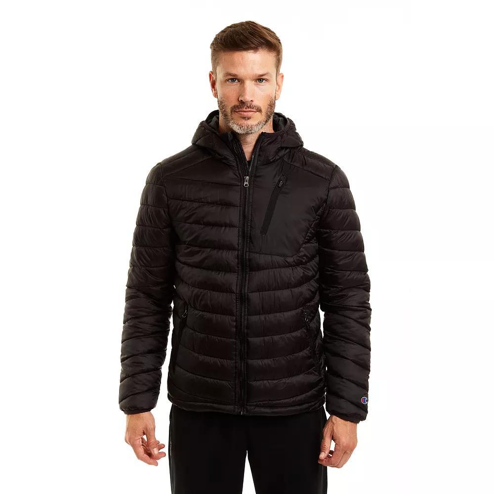 Big & Tall Excelled Insulated Puffer Jacket, Men's, Size: 3XL, Black Product Image
